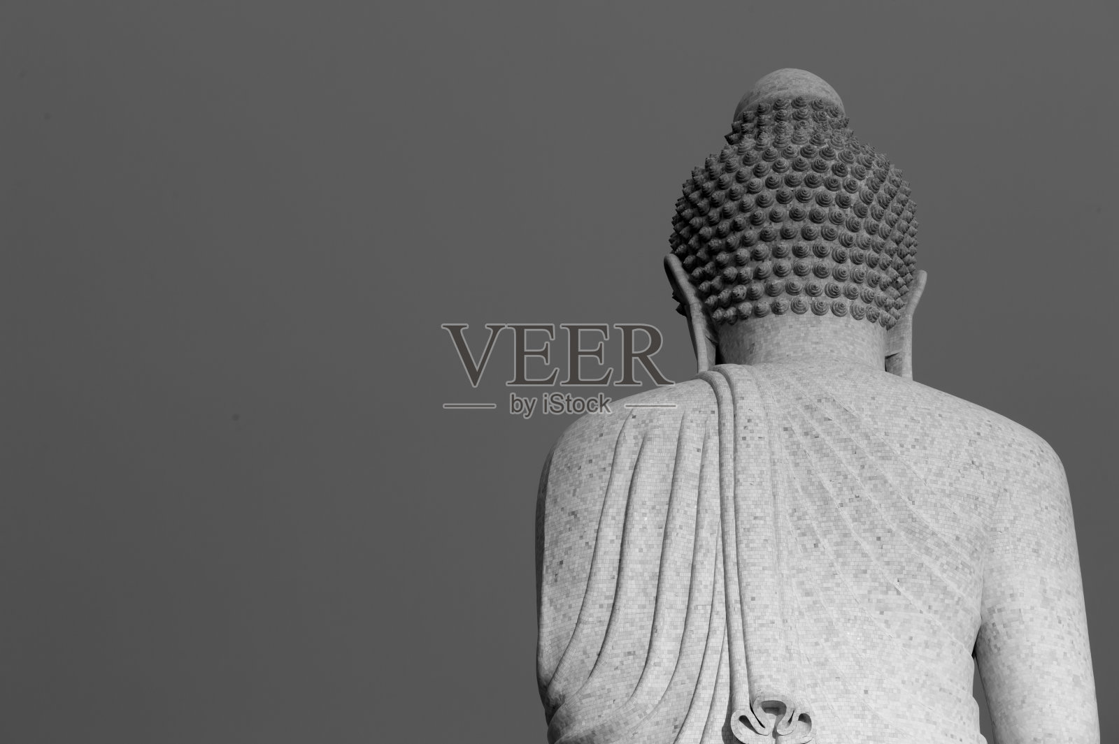 大佛背后照片摄影图片