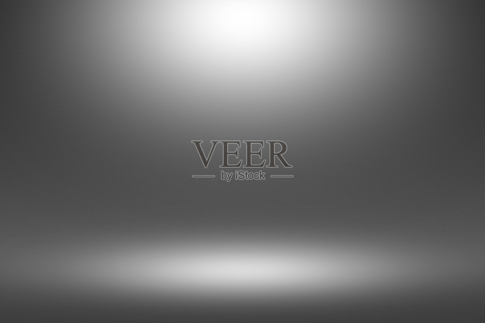 产品展示聚光灯在黑色背景-柔软和模糊无限黑暗的地板插画图片素材