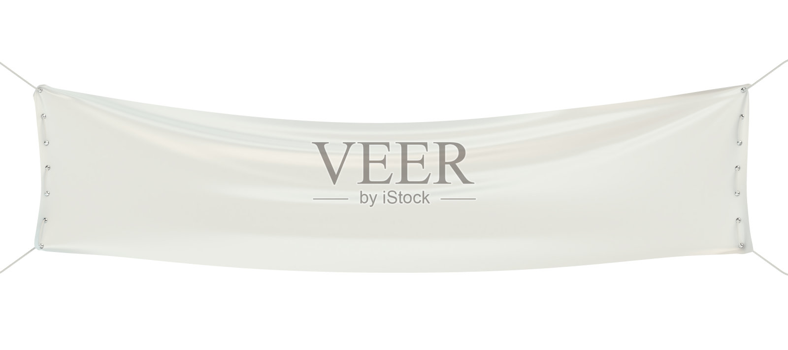 空的白色横幅照片摄影图片