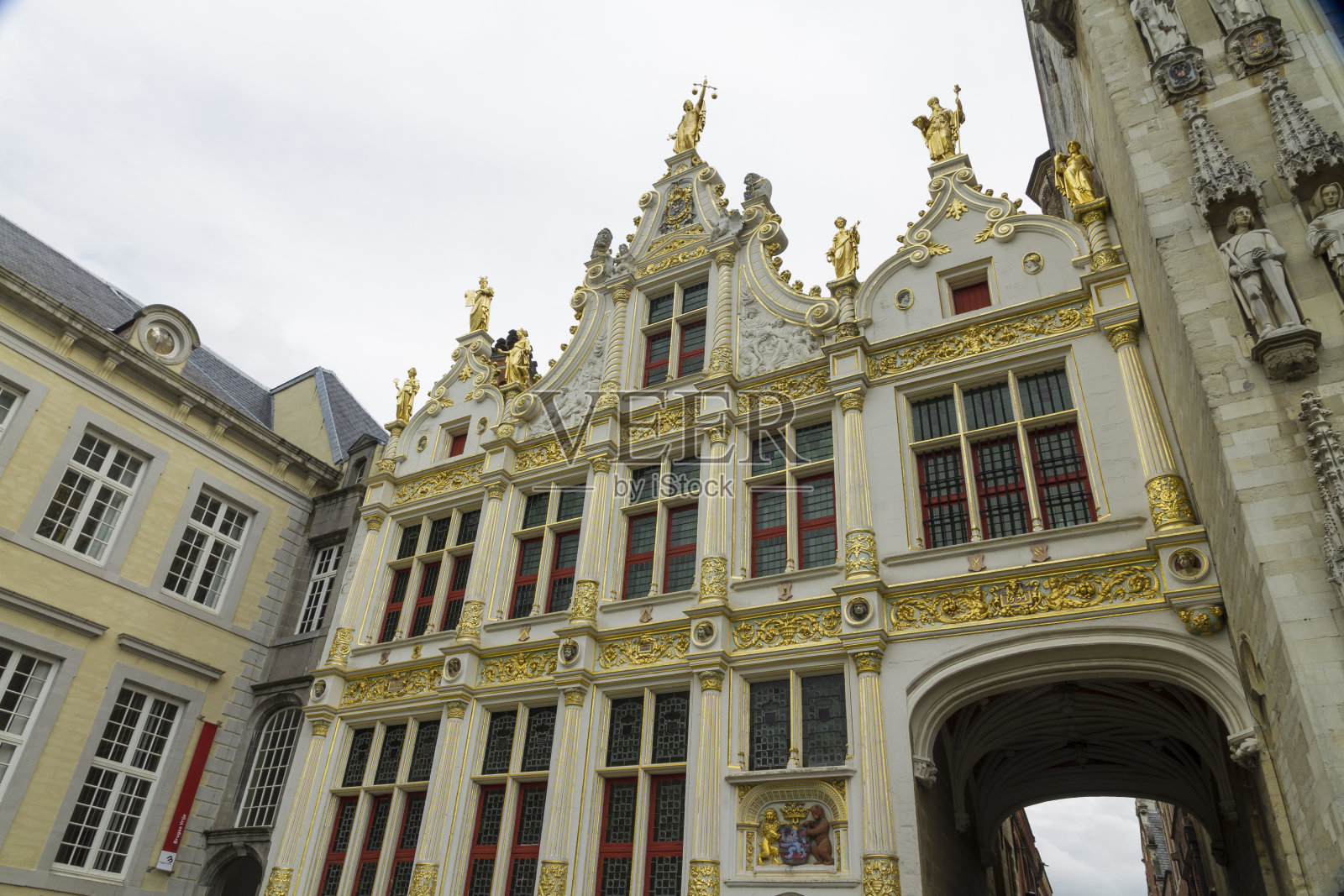 布鲁日亚伦民事登记处照片摄影图片