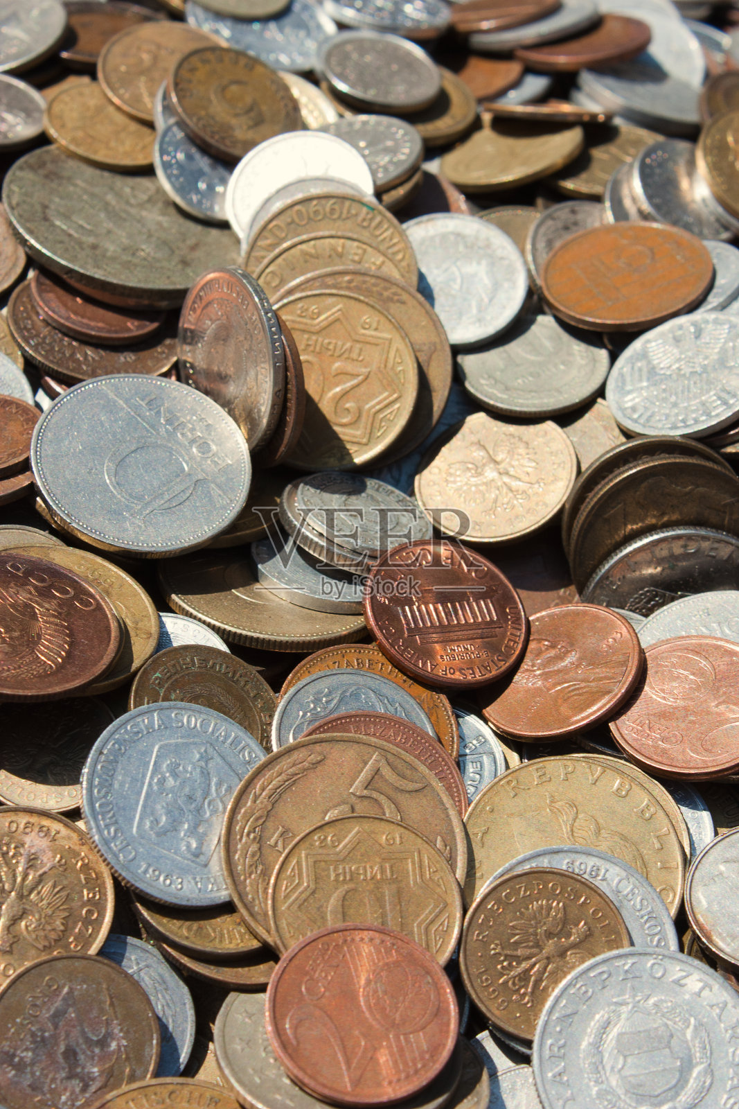 硬币照片摄影图片