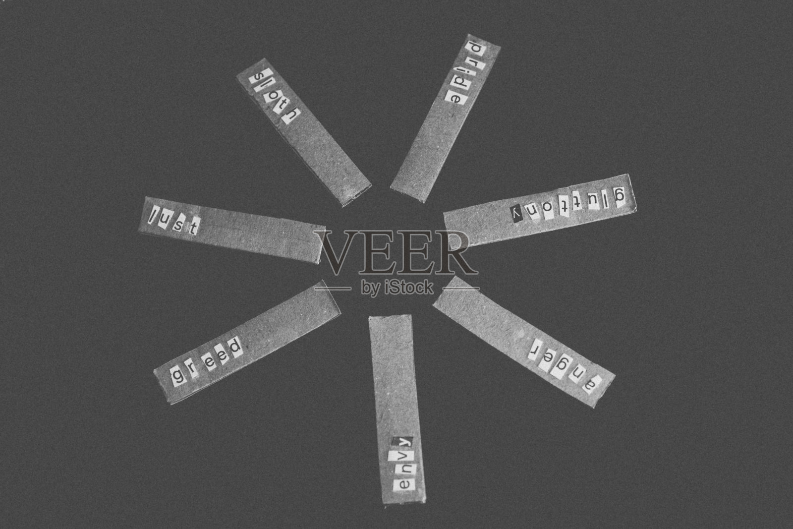 七宗罪照片摄影图片