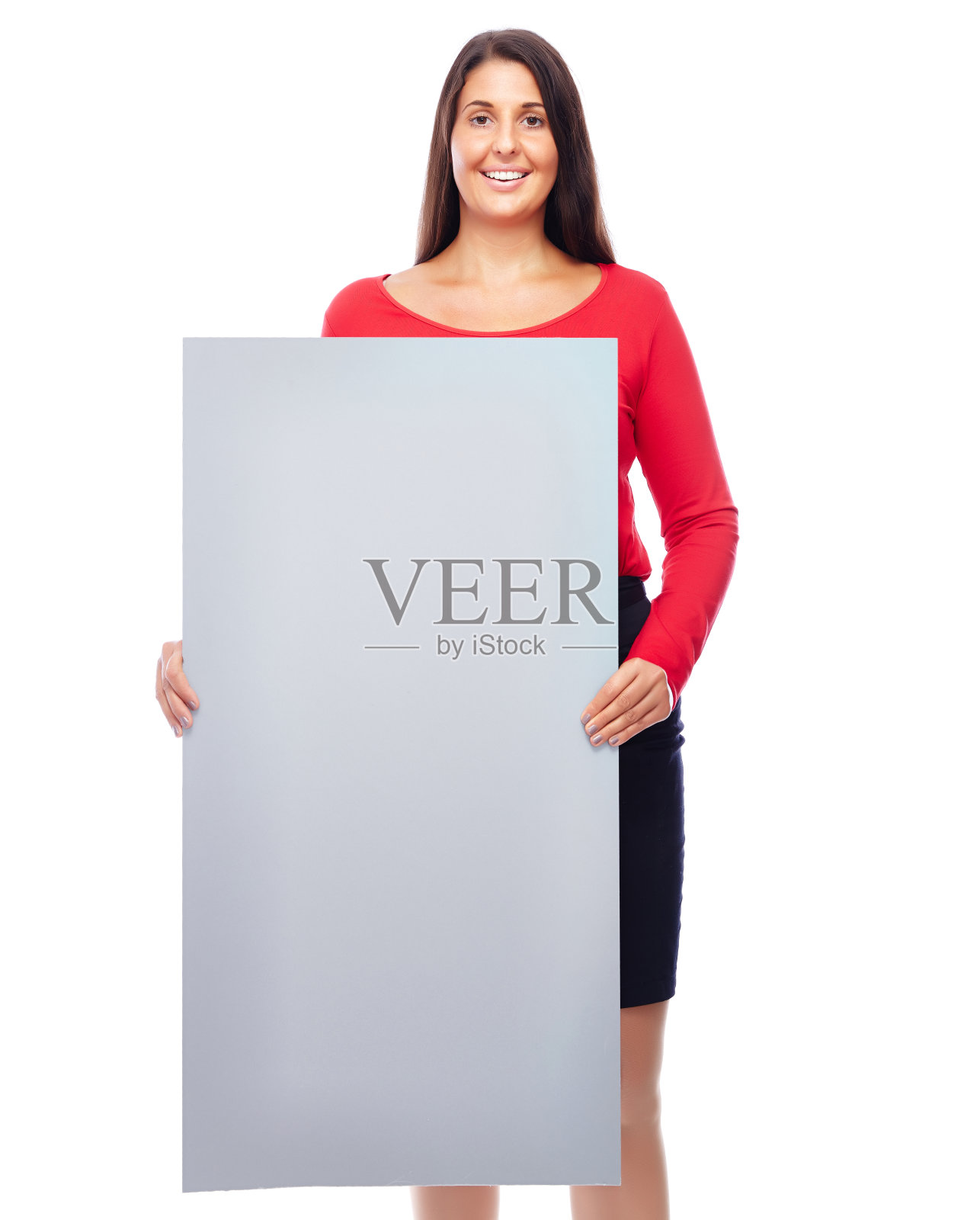 穿红色衣服的女人照片摄影图片