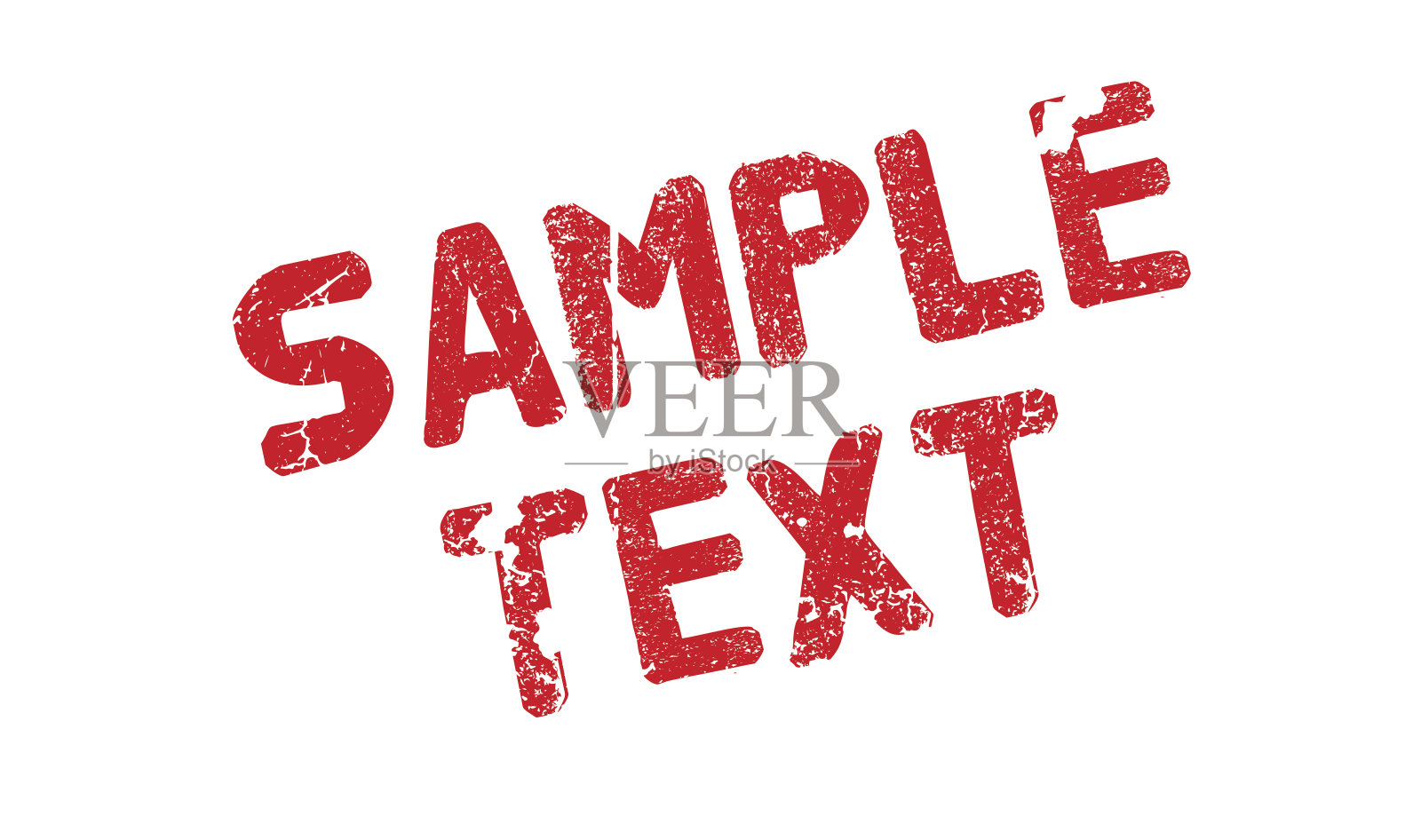 橡皮图章插画图片素材