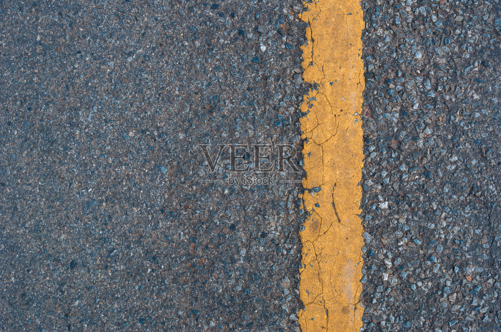 道路纹理背景上的黄色线照片摄影图片