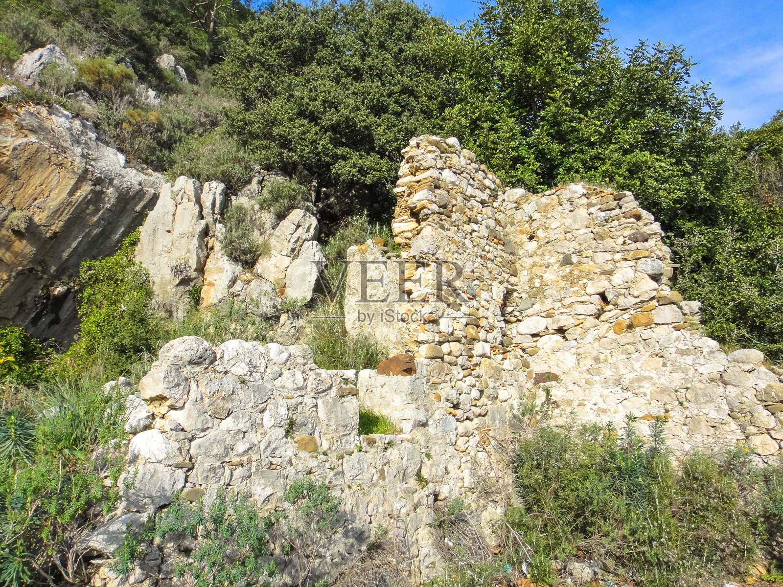 土耳其奥林匹斯古城遗址。小亚细亚照片摄影图片