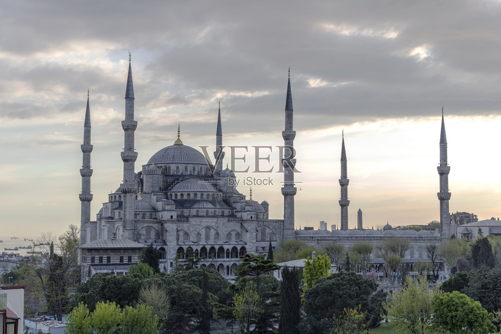 苏丹阿赫迈特清真寺照片摄影图片