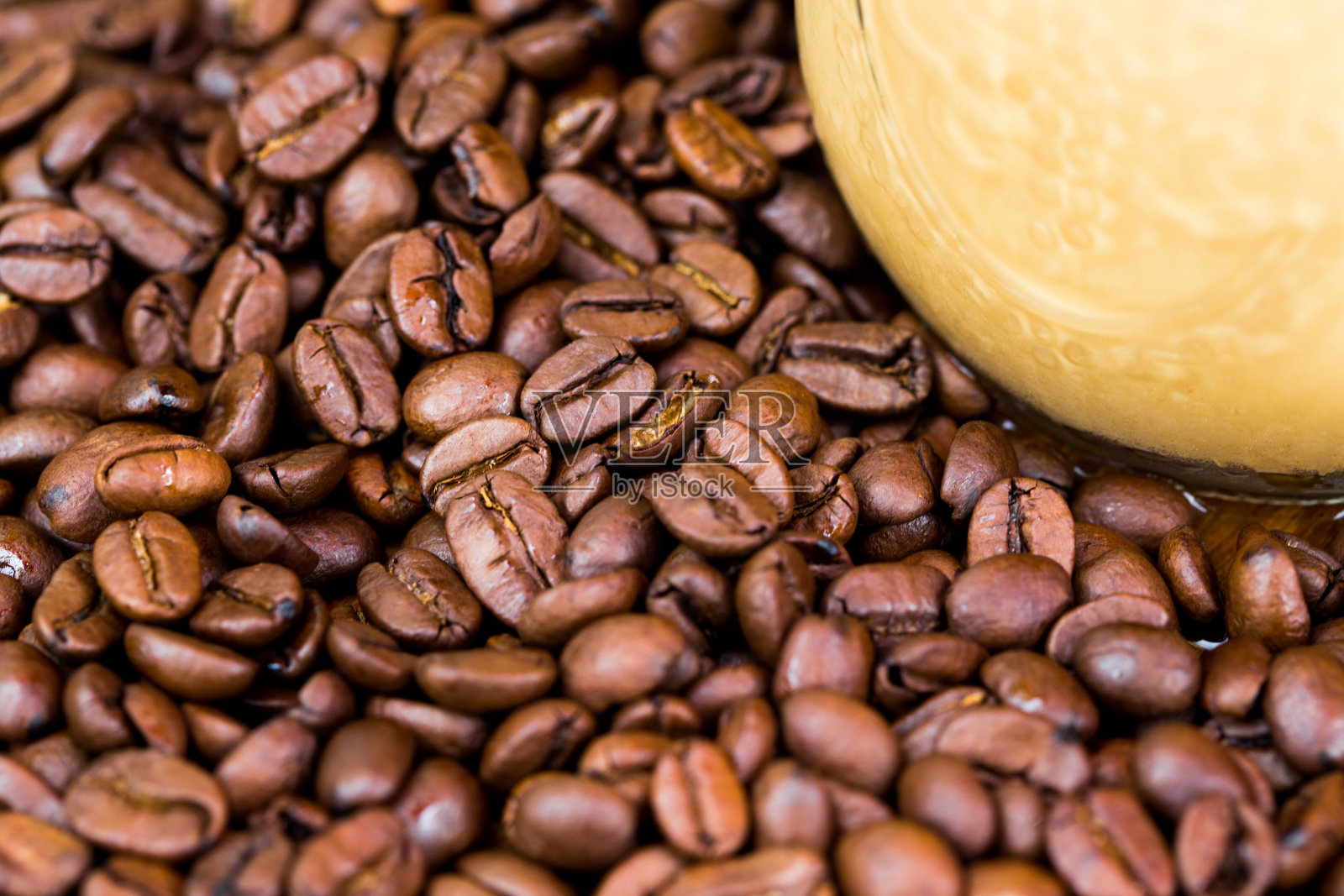 咖啡豆的背景照片摄影图片