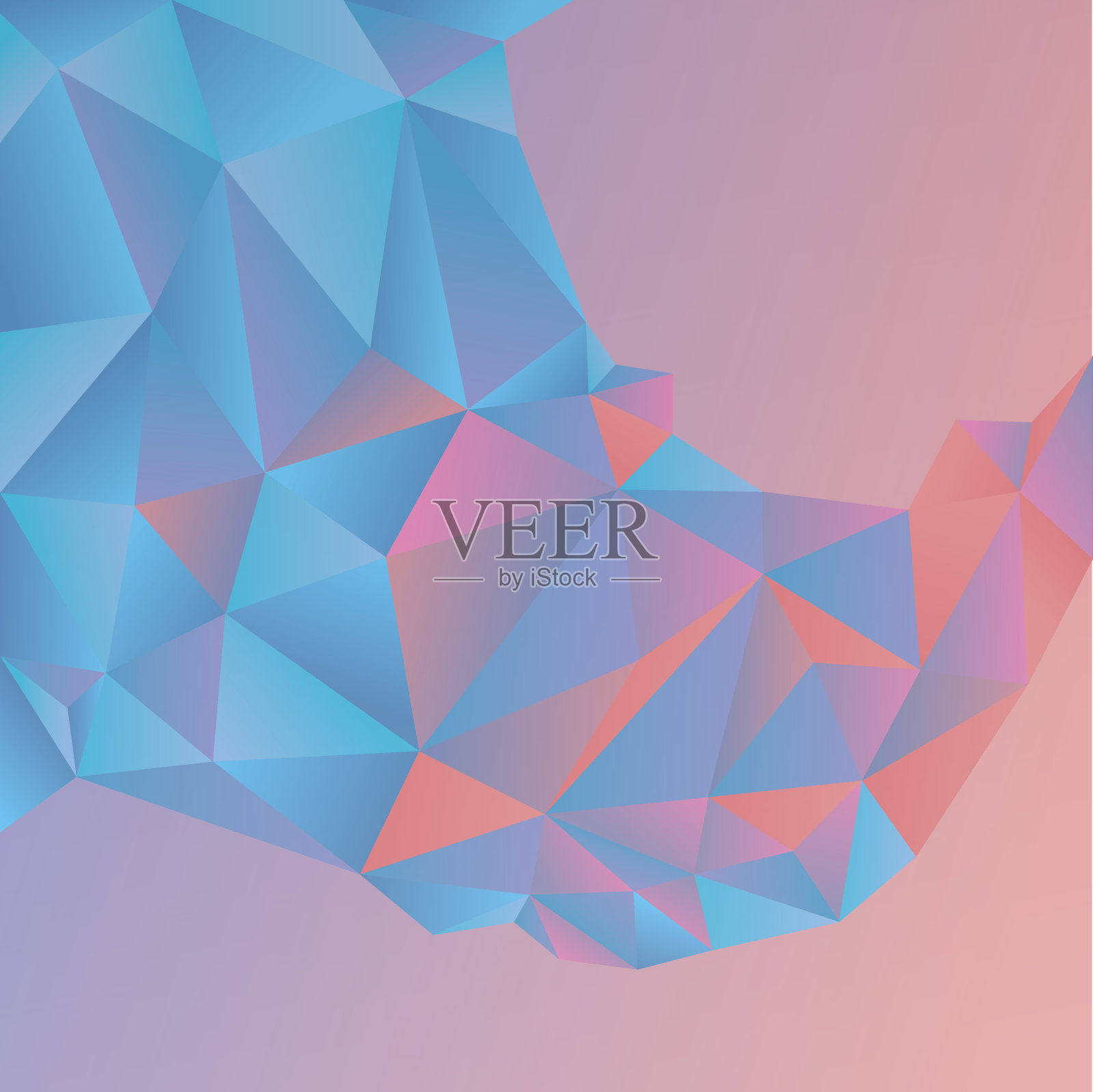 抽象的几何背景插画图片素材