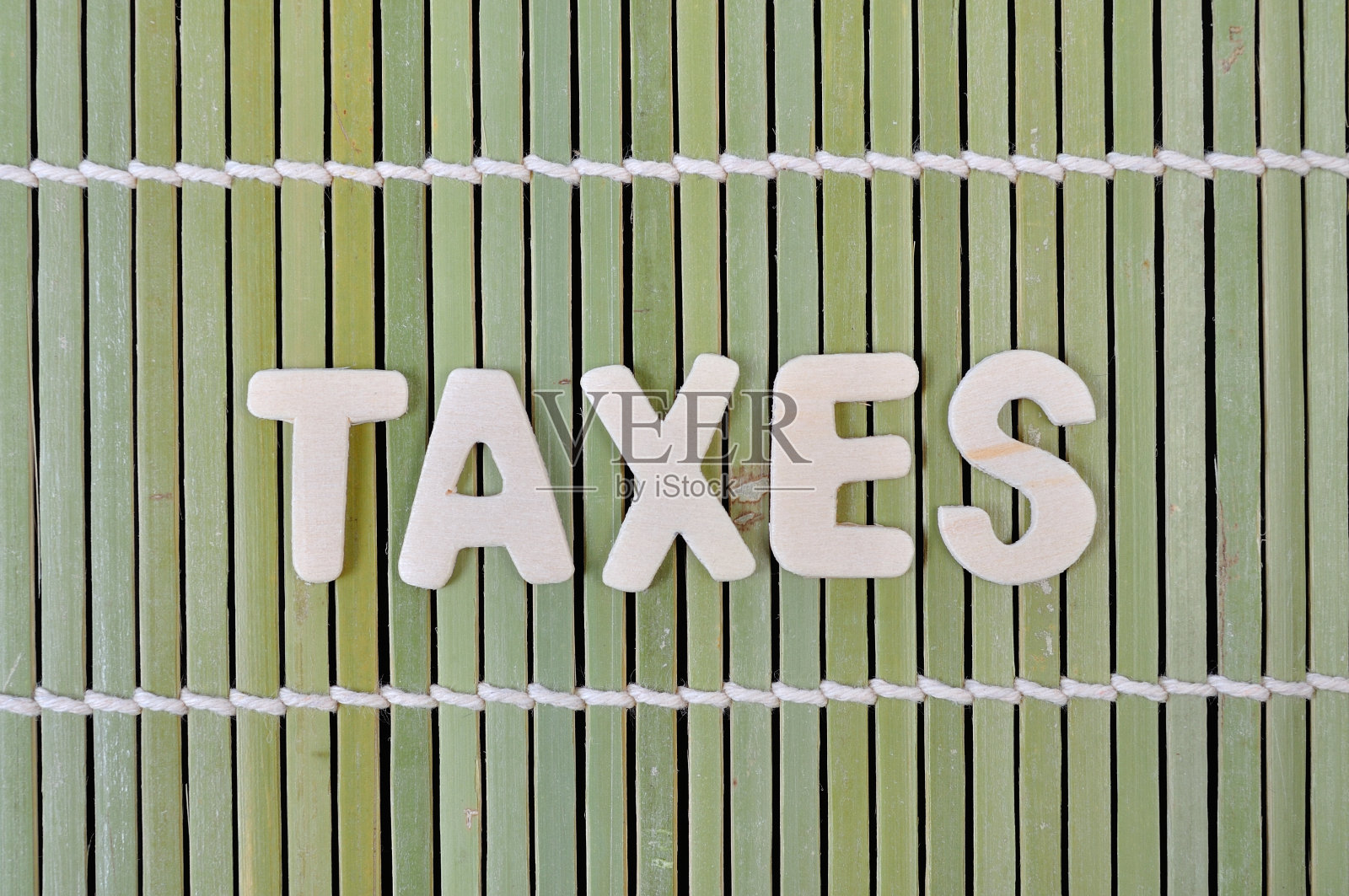 竹帘的字母税照片摄影图片