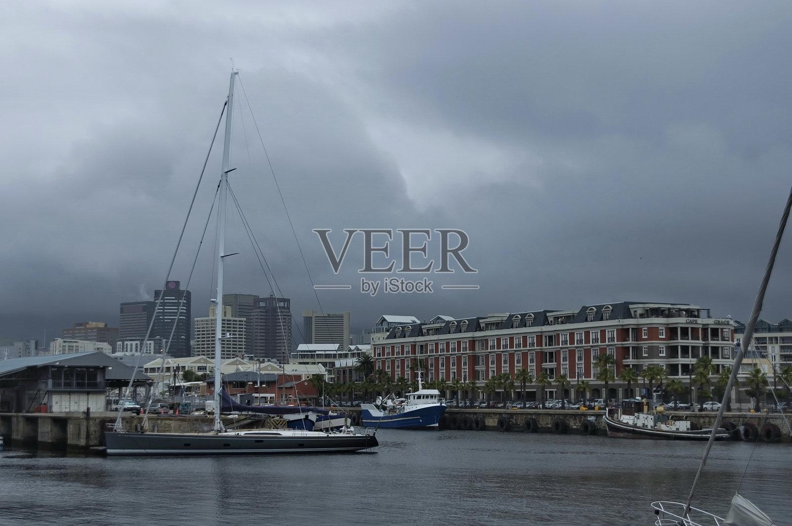 开普敦海港地区-海滨照片摄影图片