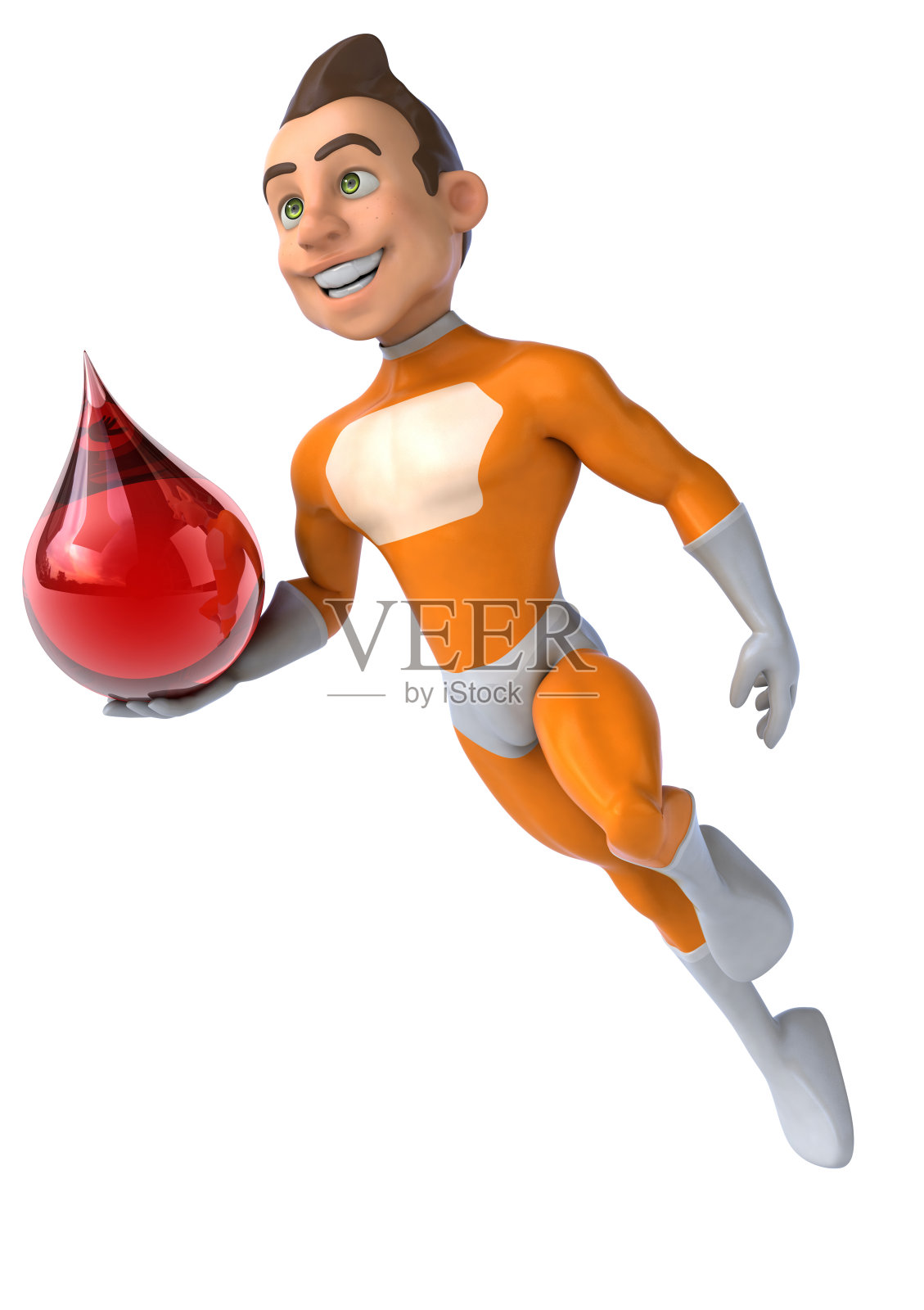 有趣的超级英雄照片摄影图片