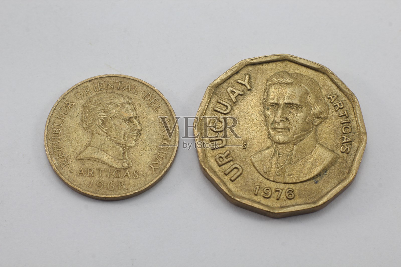 乌拉圭的硬币照片摄影图片