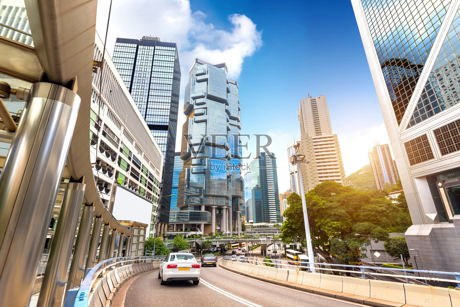 香港的街道照片摄影图片