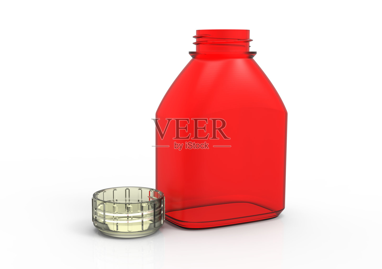 玻璃瓶的3 d照片摄影图片