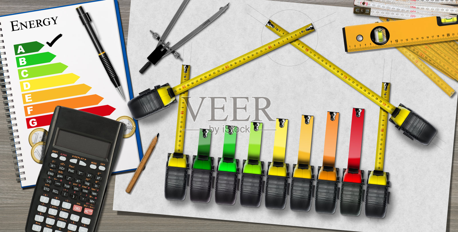 能源效率-生态住宅项目照片摄影图片