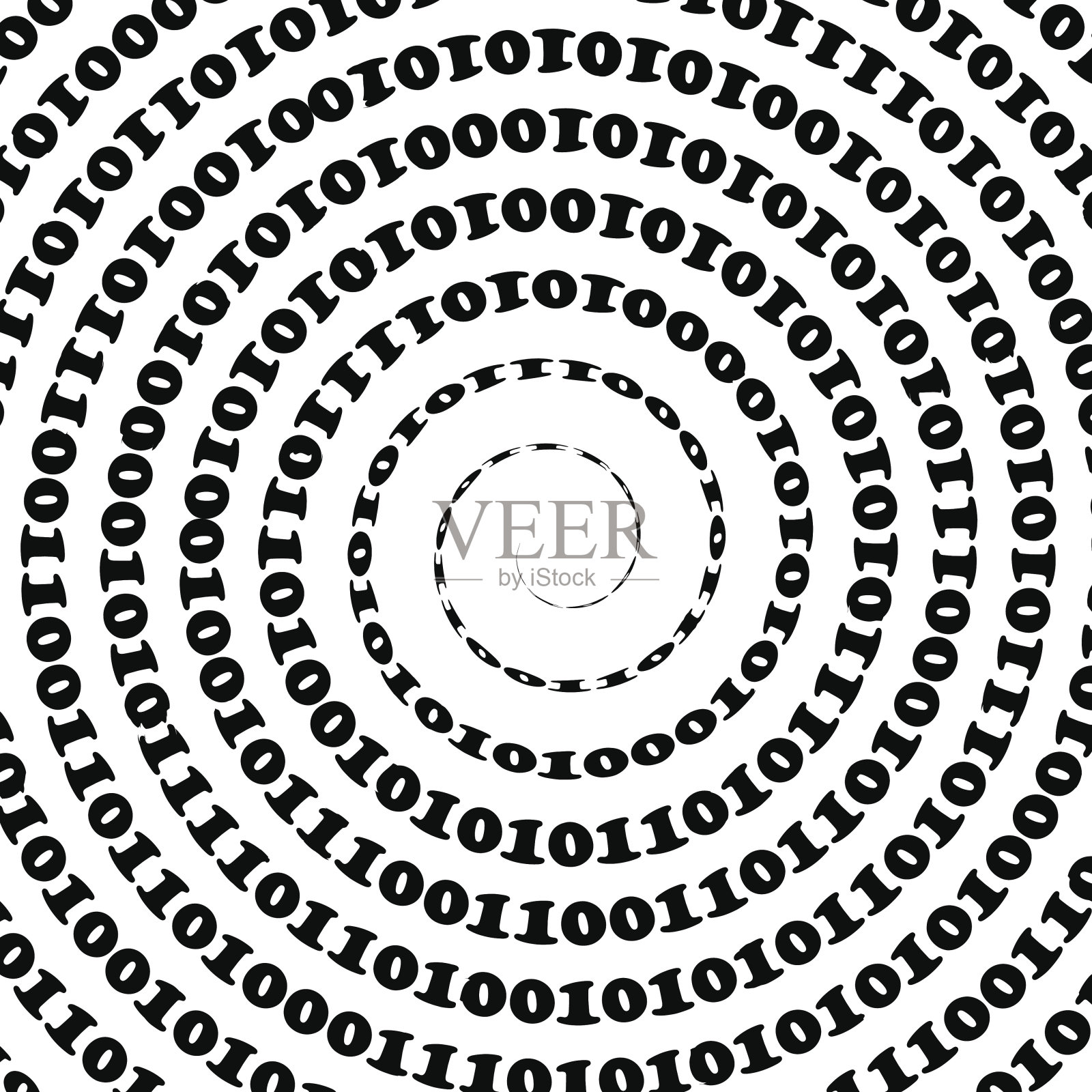 二进制代码的背景插画图片素材