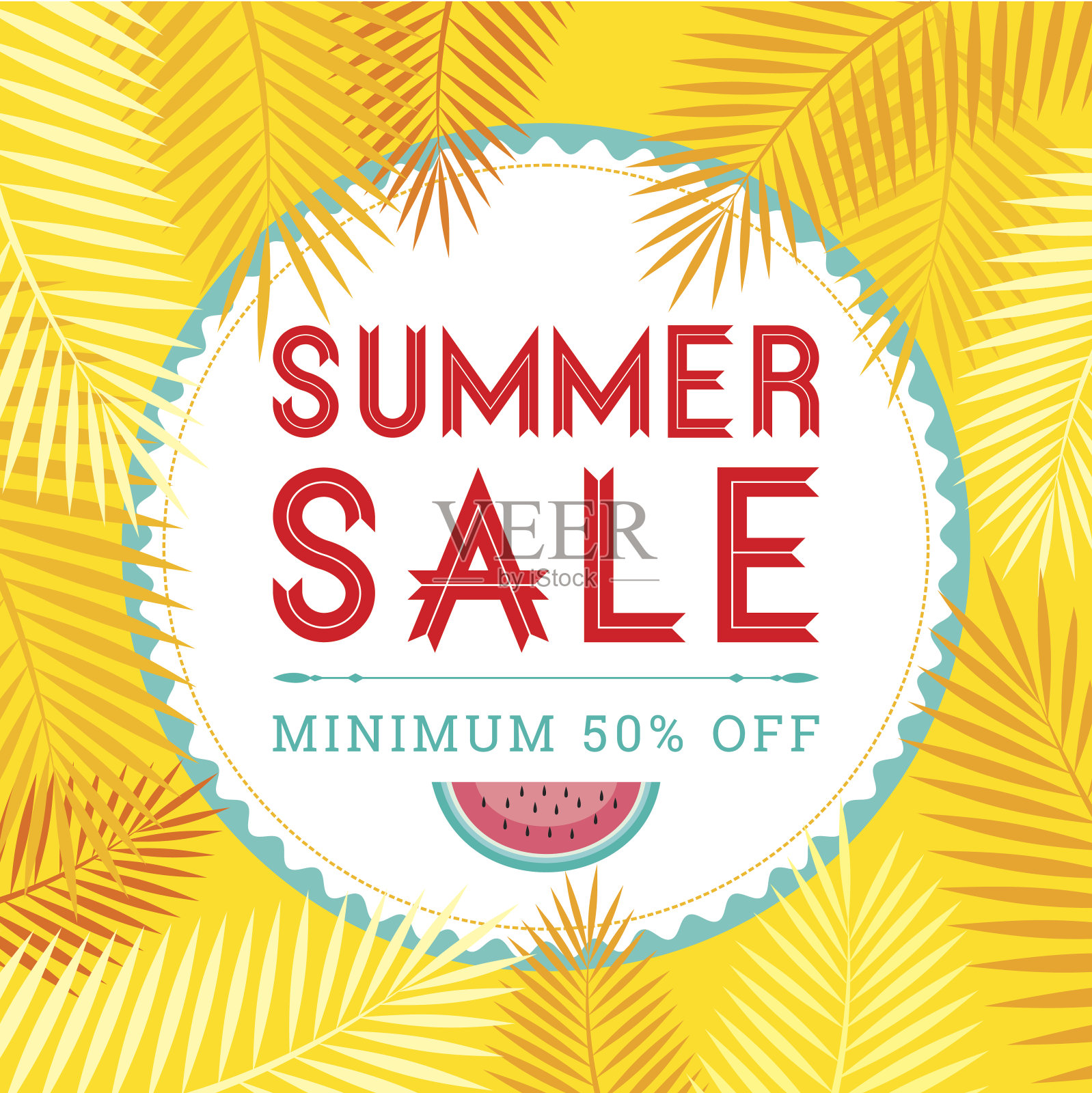 夏季促销设计模板设计元素图片