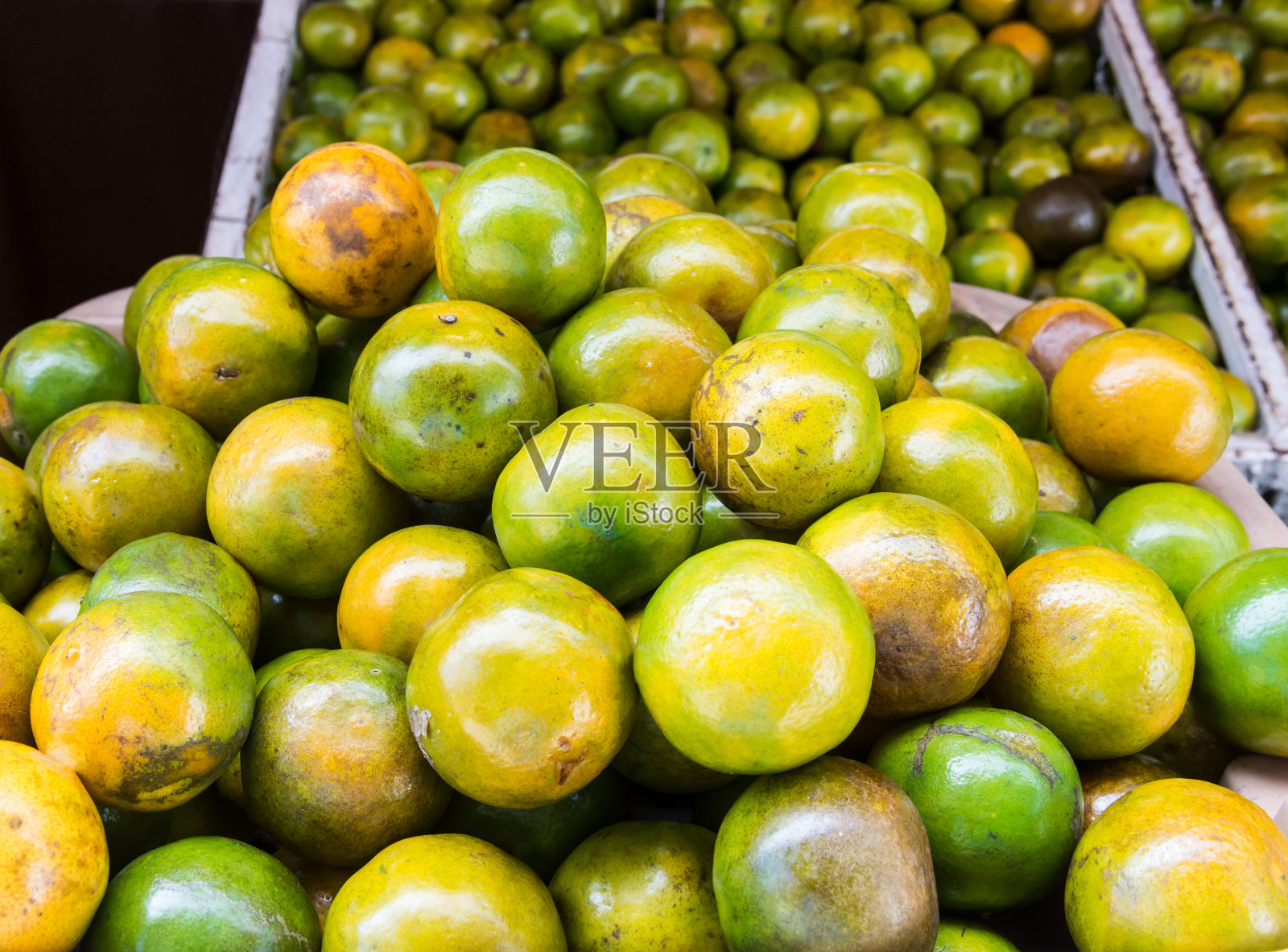 有机橙堆栈。照片摄影图片