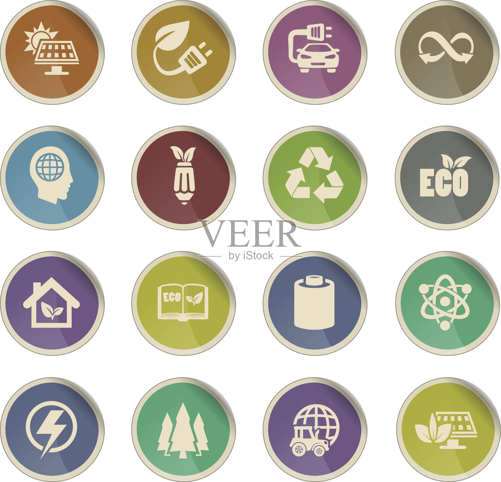 生物燃料图标设置图标素材