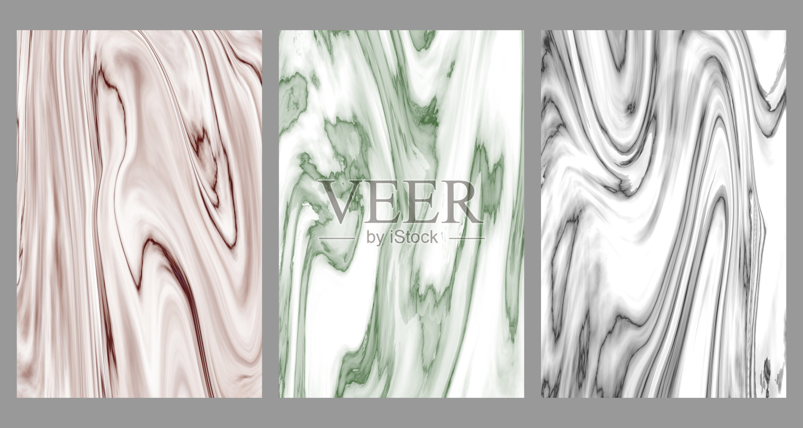 收集大理石图案纹理背景，抽象大理石细部结构。照片摄影图片