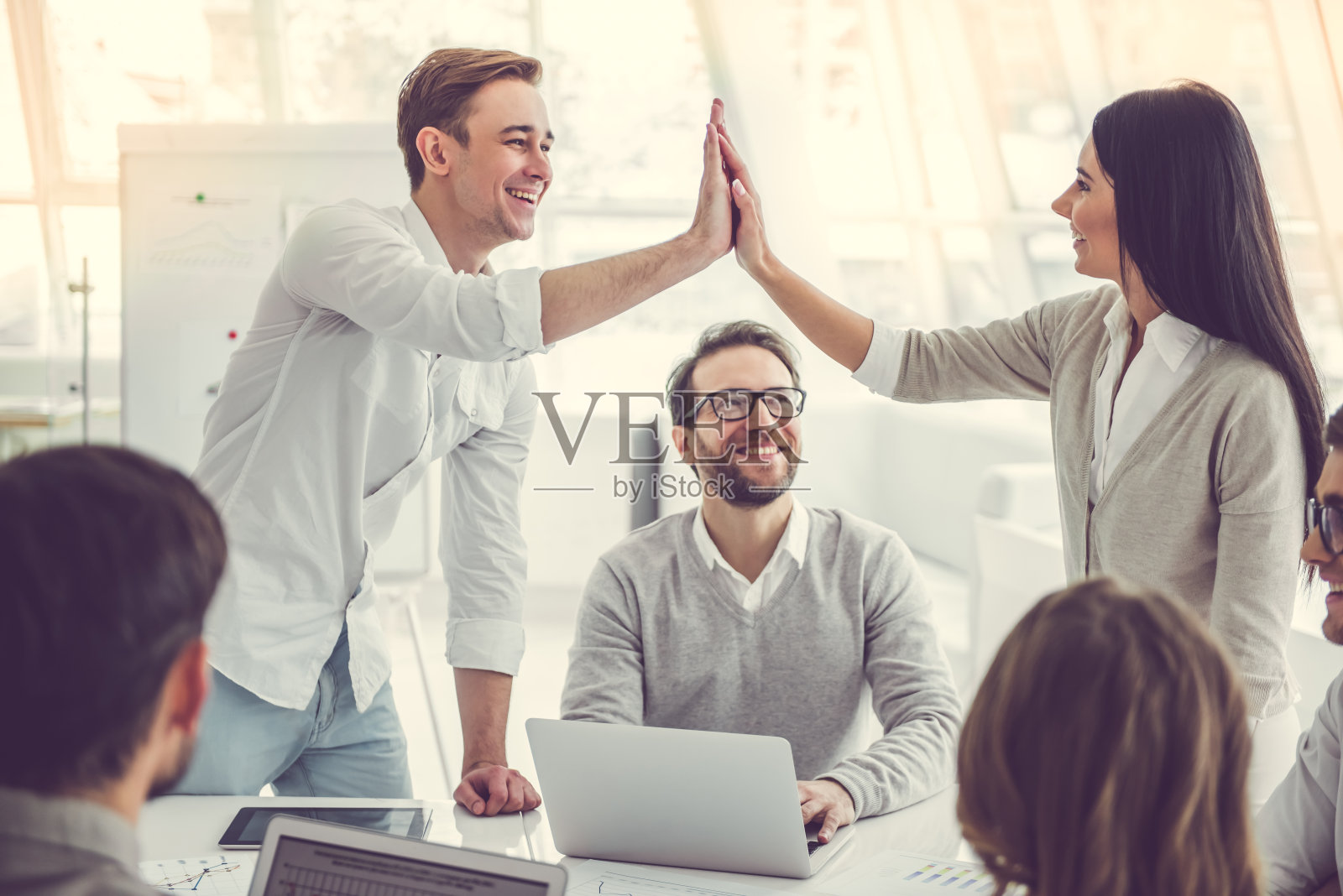 业务人员工作照片摄影图片