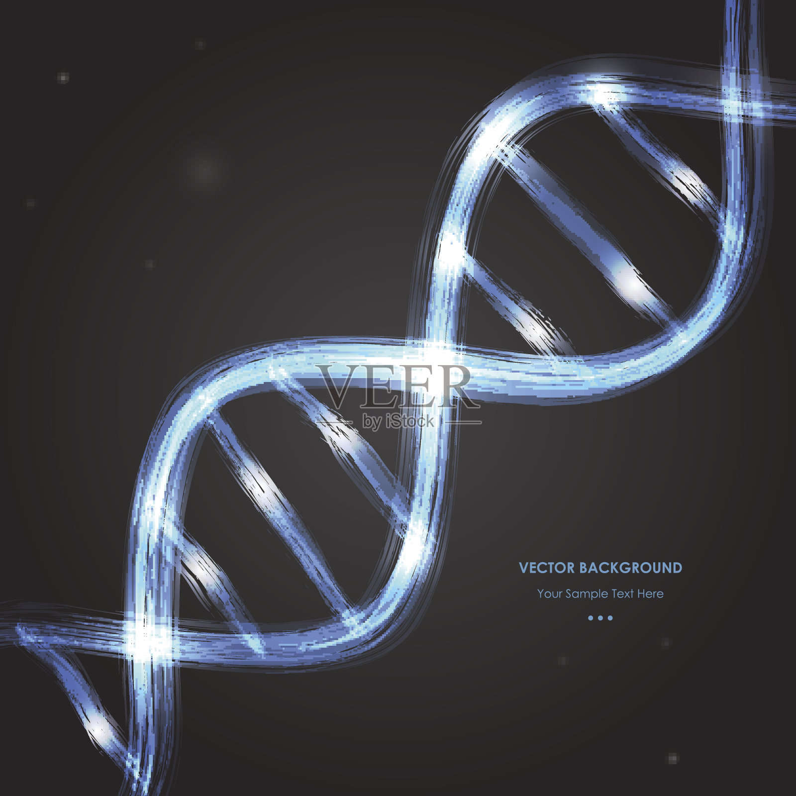 抽象向量流动明亮背景。DN医学插画图片素材