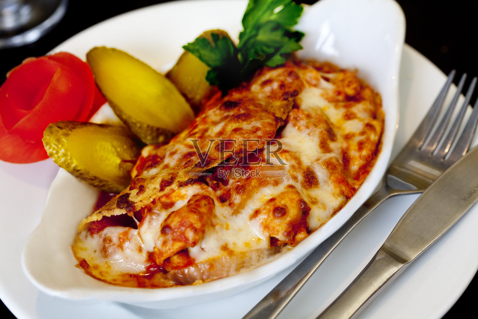 墨西哥鸡肉卷照片摄影图片