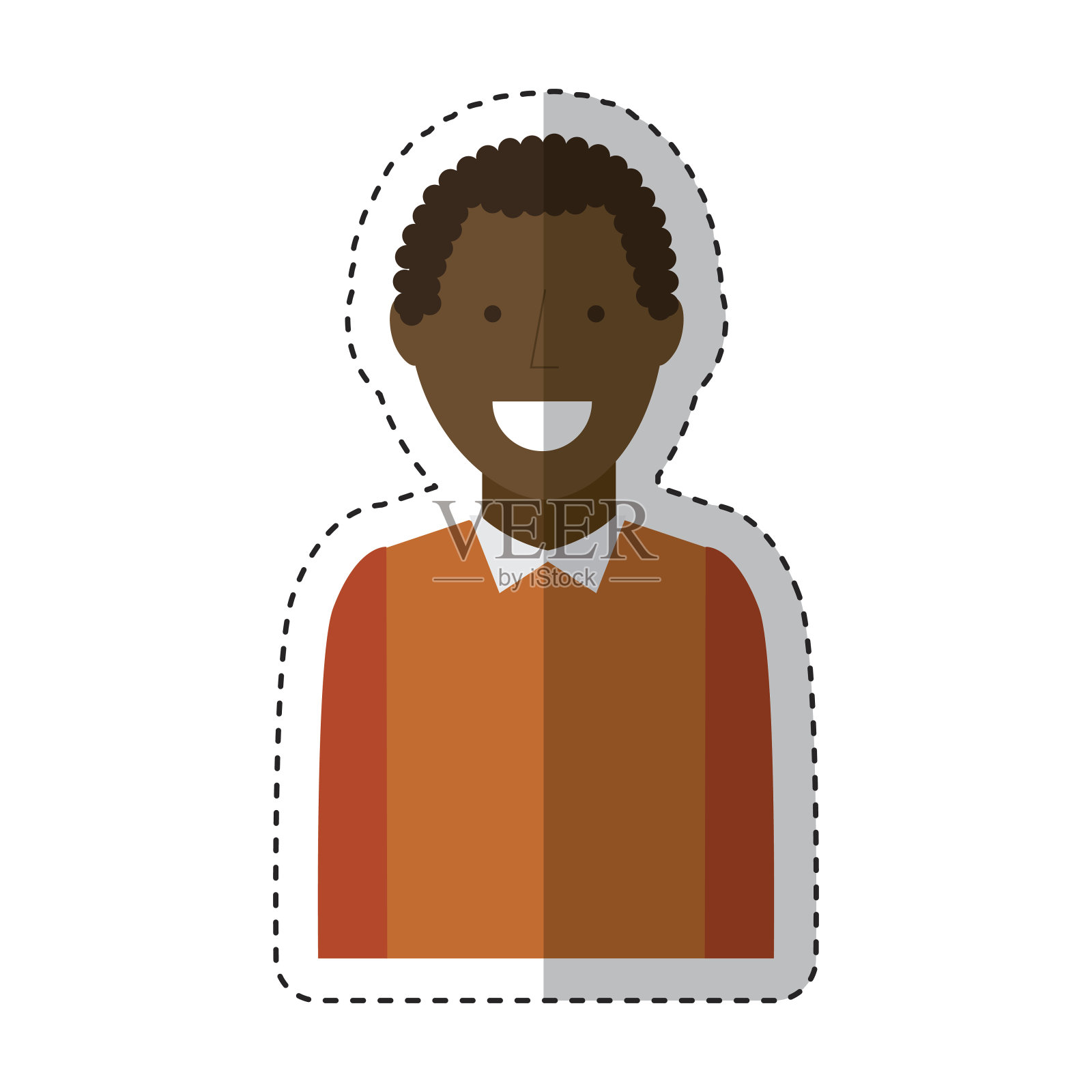 年轻人头像角色设计元素图片