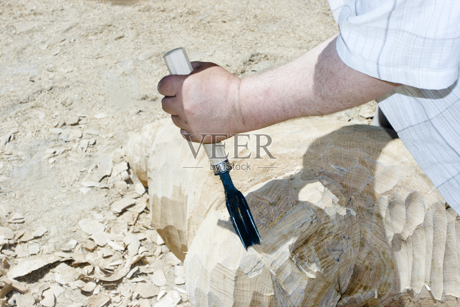 雕塑家照片摄影图片