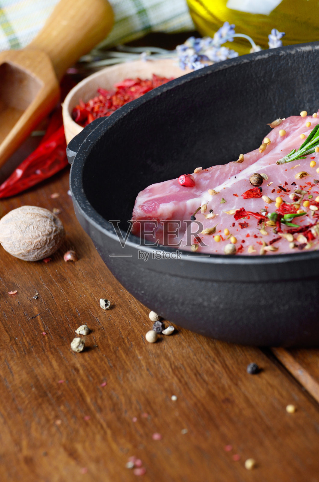 猪肋排照片摄影图片