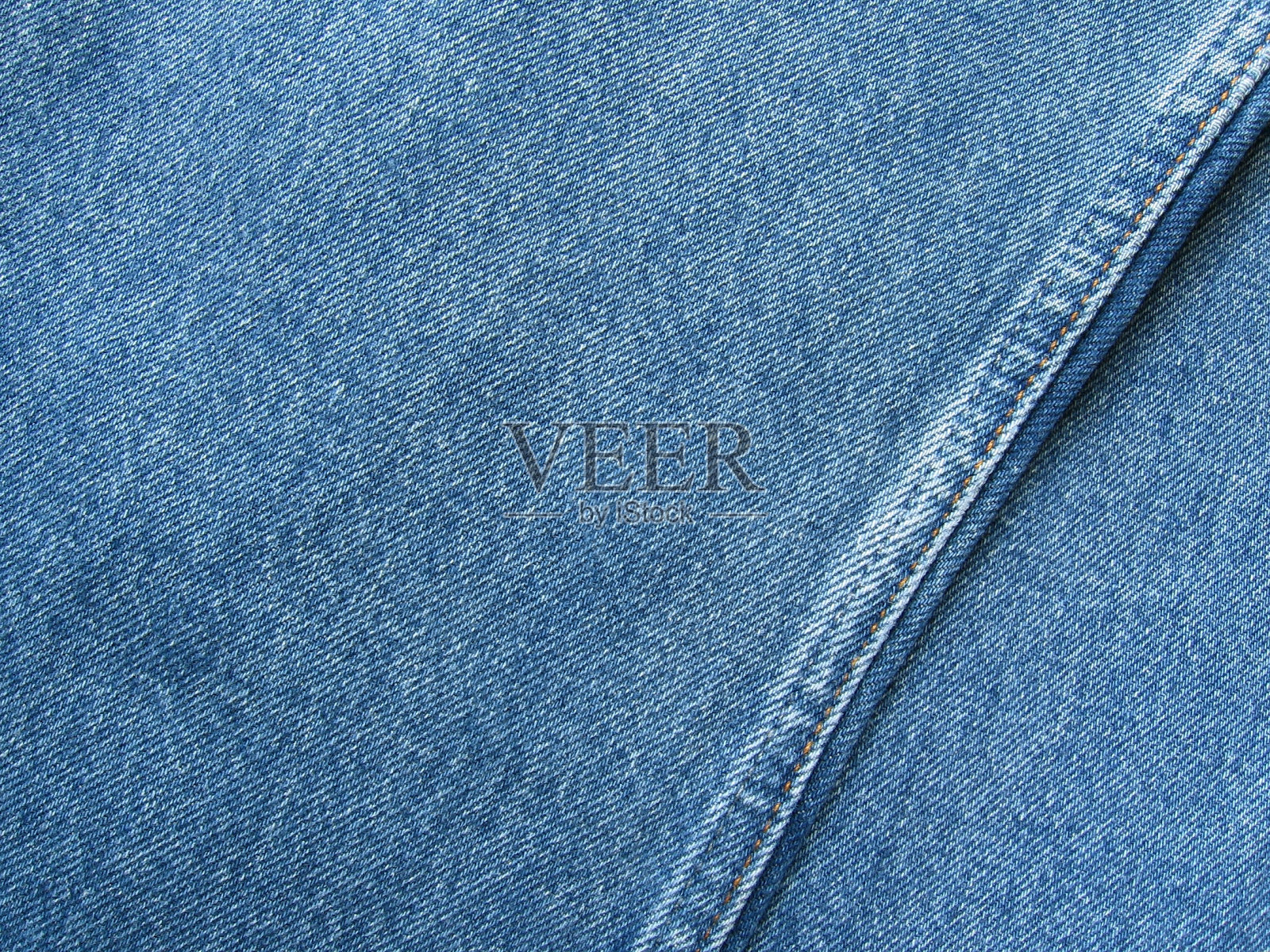 牛仔裤缝照片摄影图片
