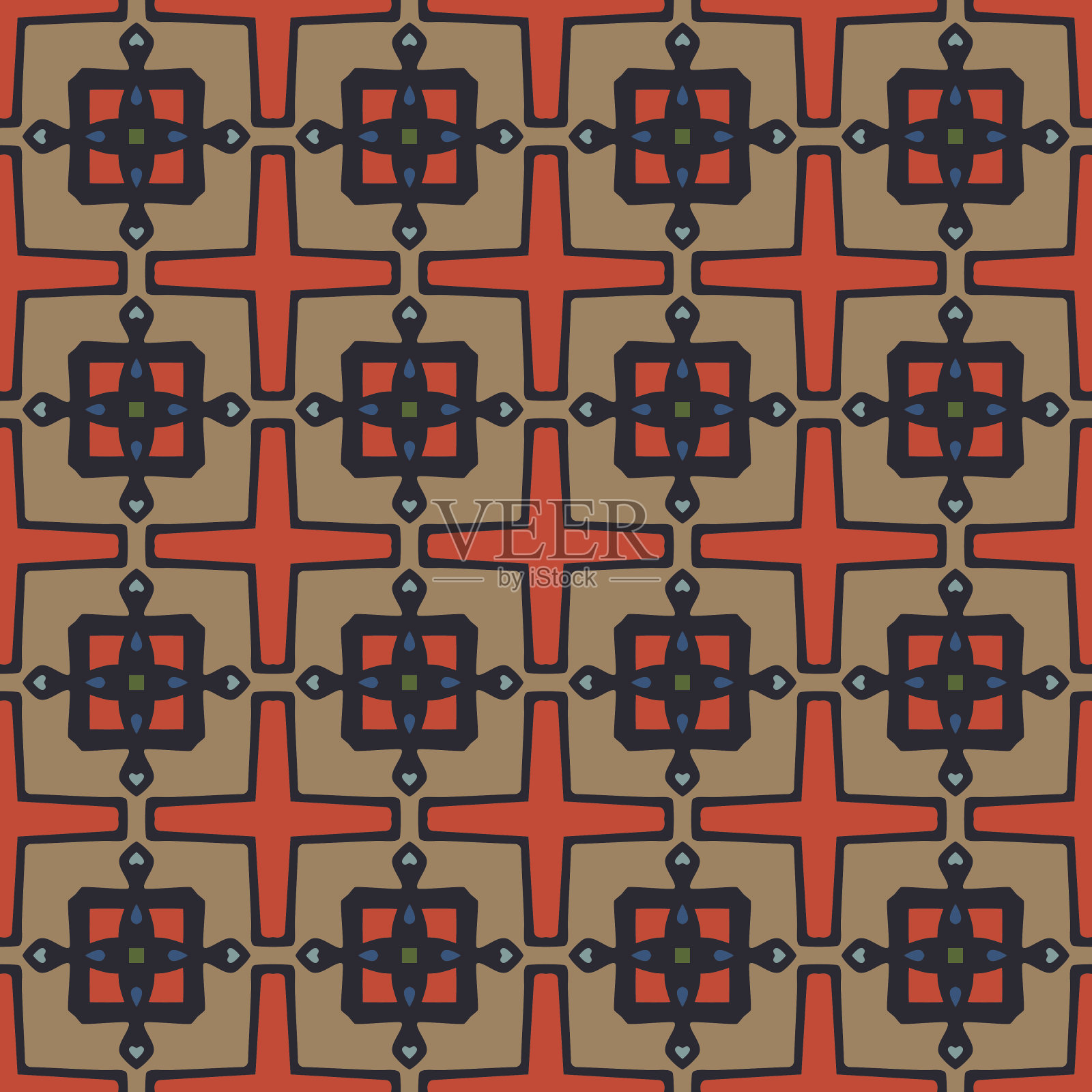 无缝模式插画图片素材