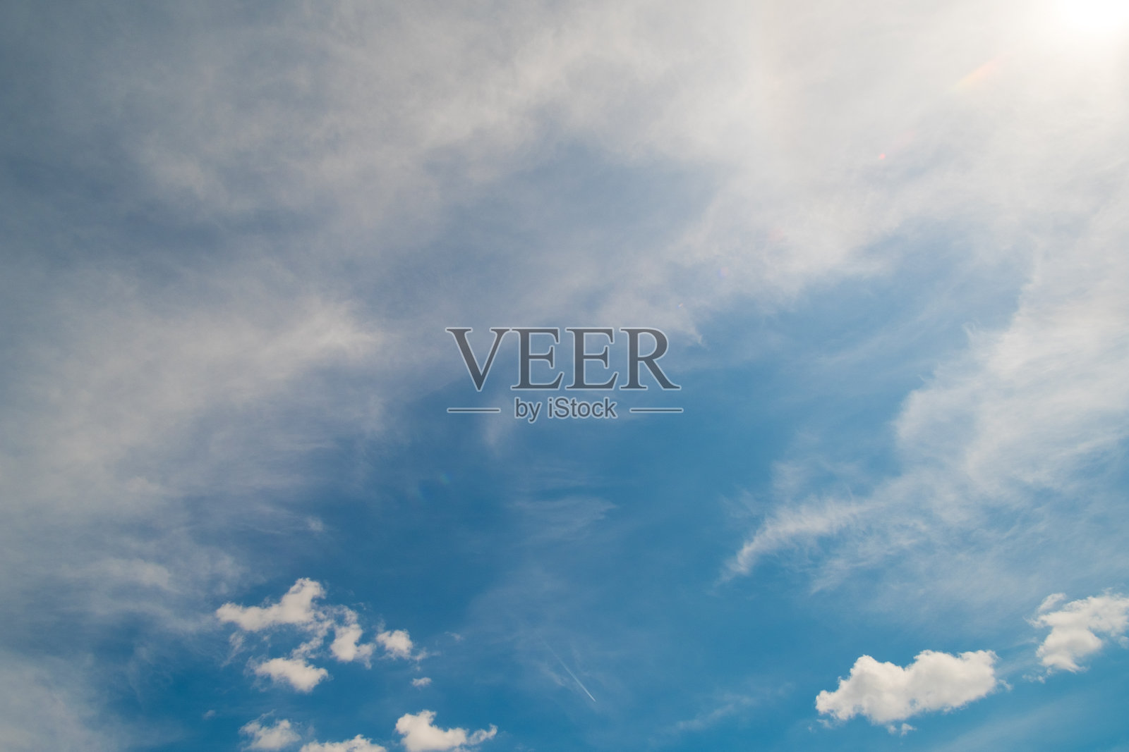 蓝天白云照片摄影图片