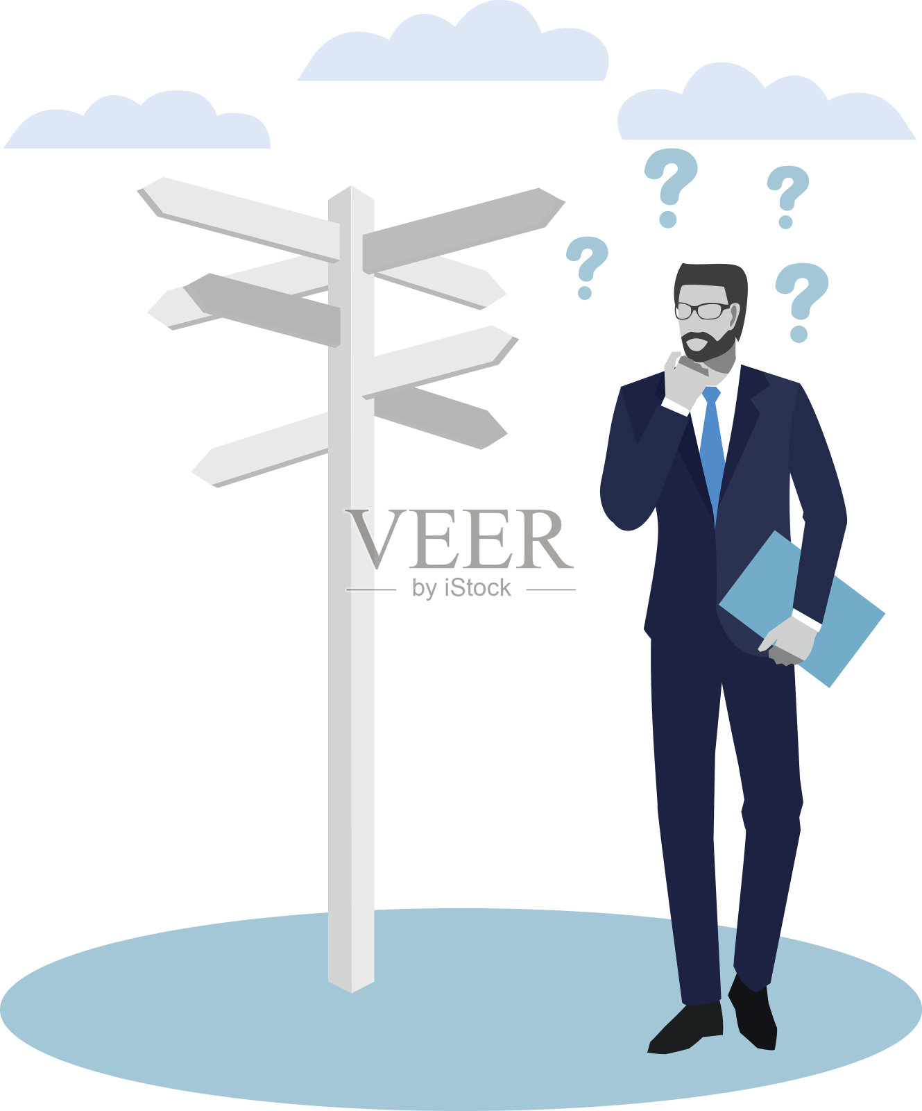 业务人员的概念插画图片素材