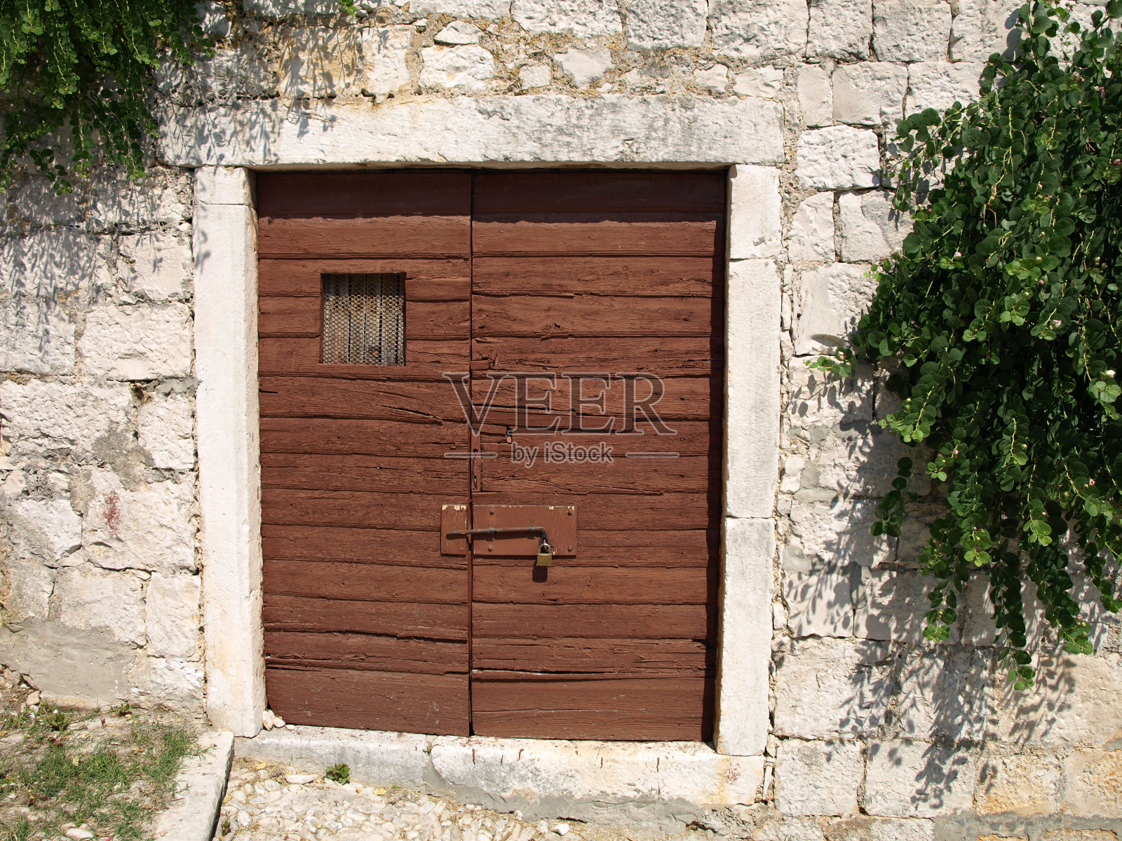 达尔马提亚街细节照片摄影图片