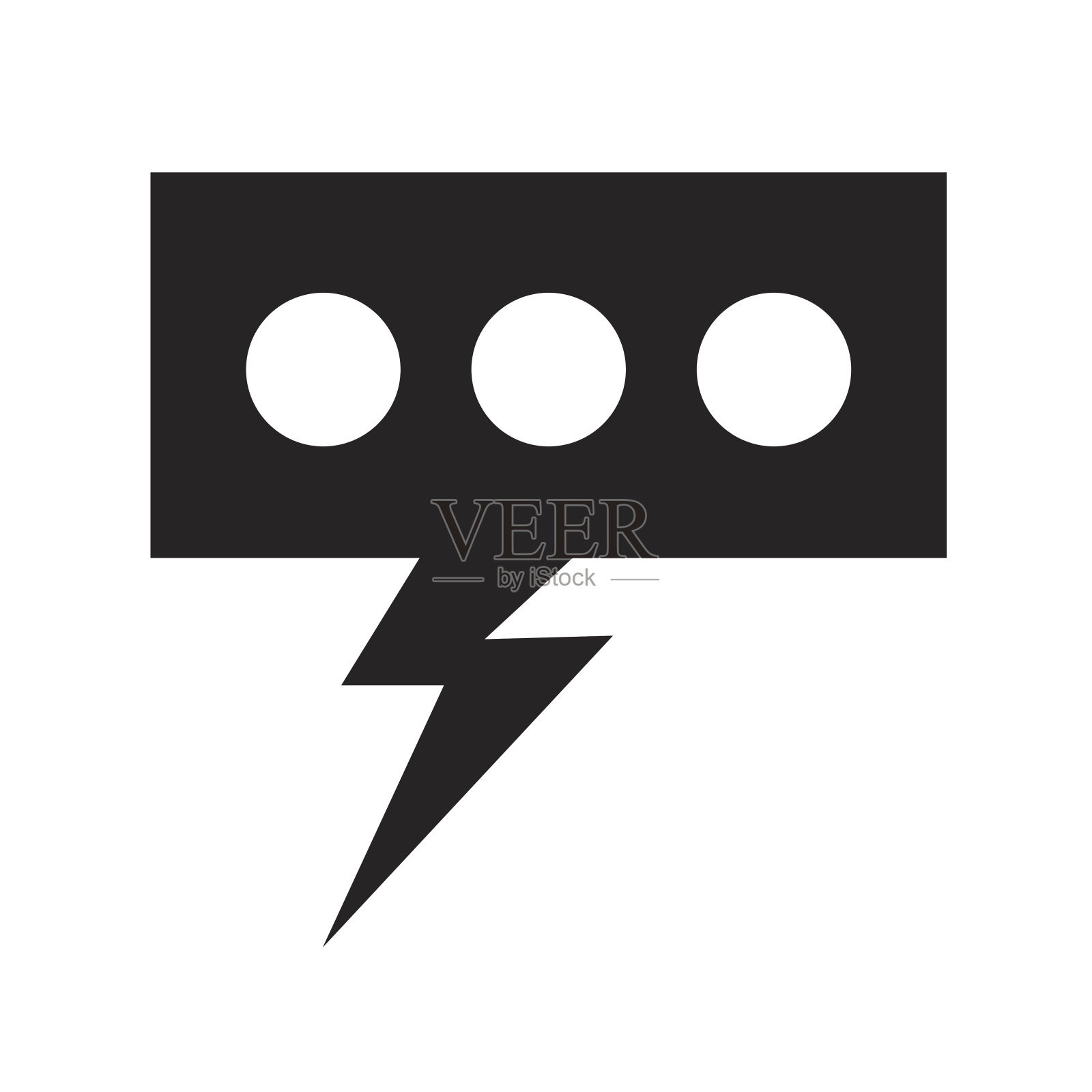 语音气泡图标插图符号设计图标素材