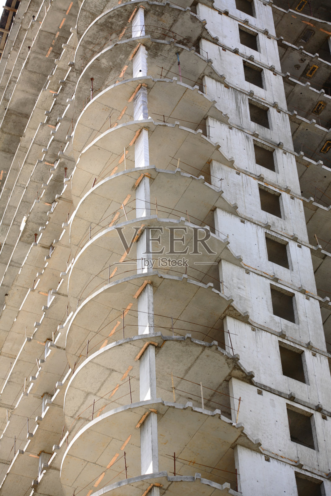 现代建筑的建设照片摄影图片