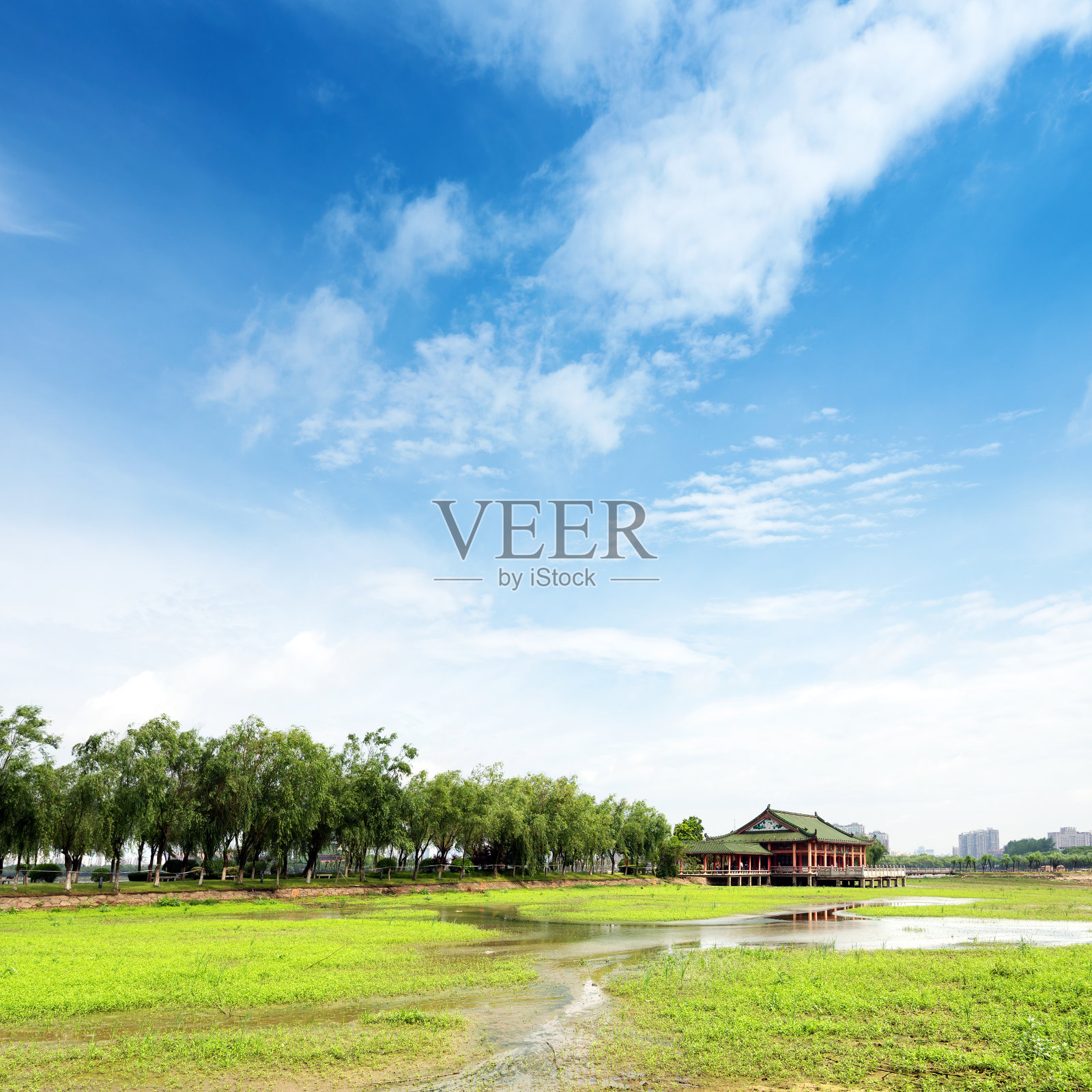 中国古代建筑的地方照片摄影图片