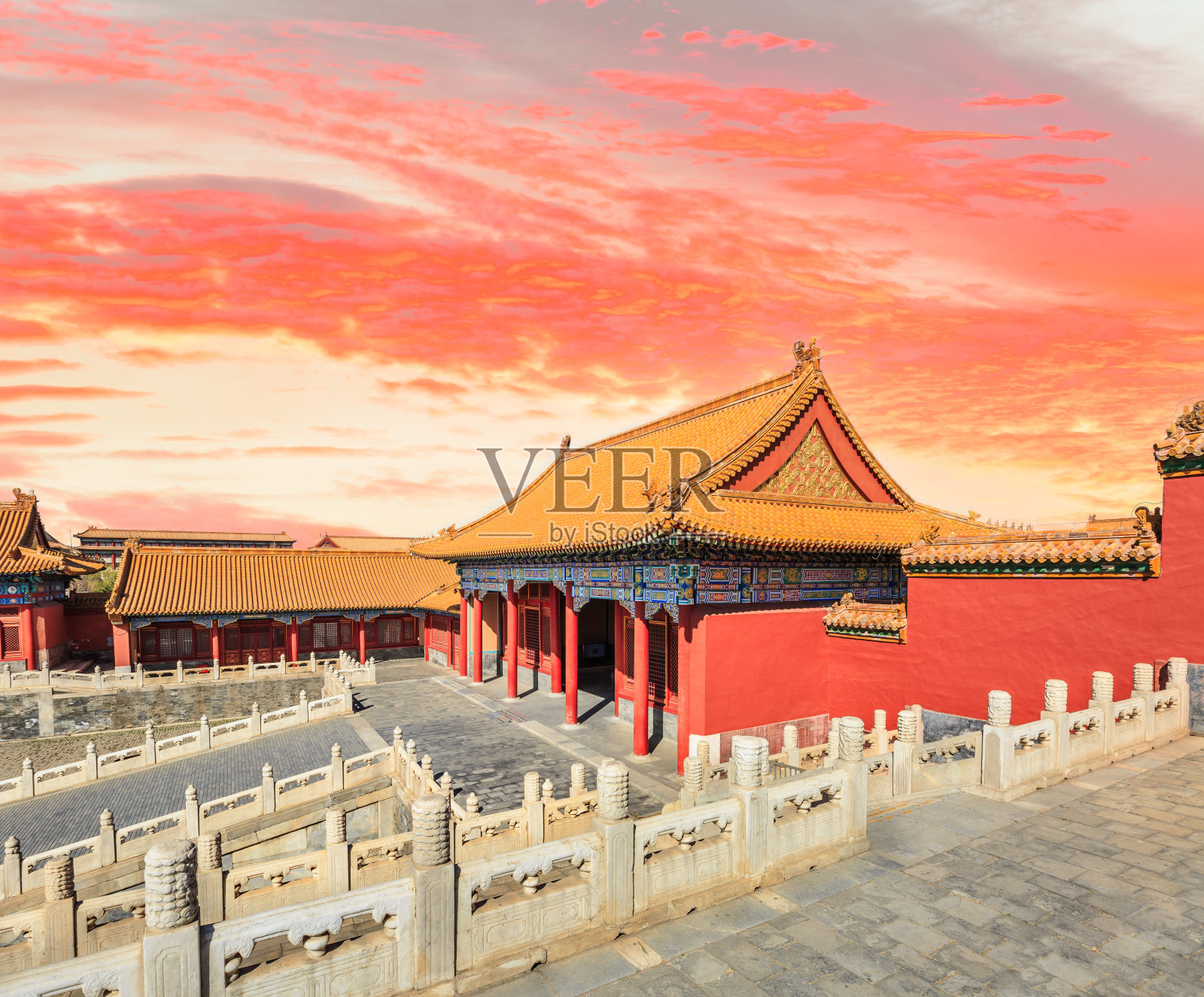 中国北京的紫禁城照片摄影图片