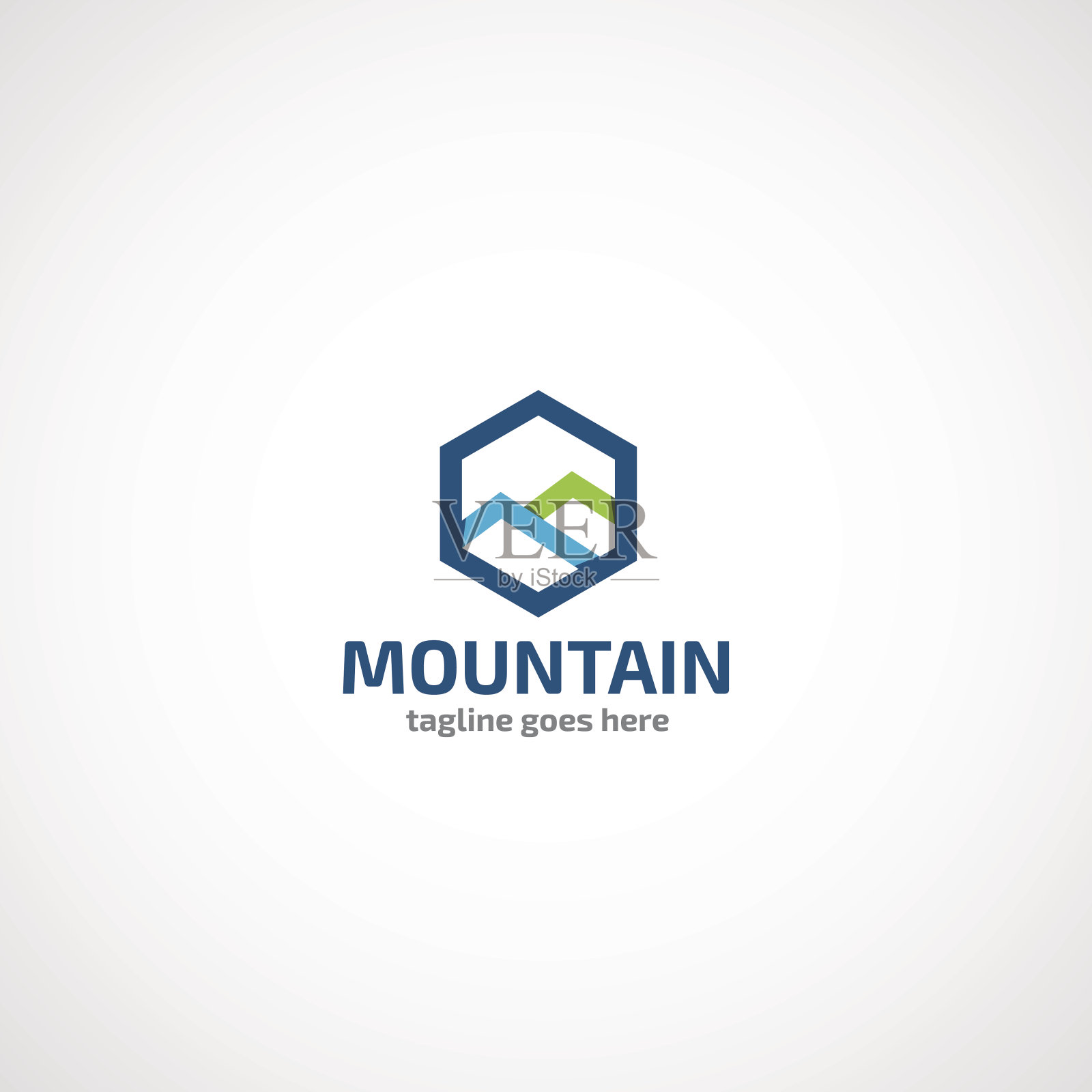 山。插画图片素材