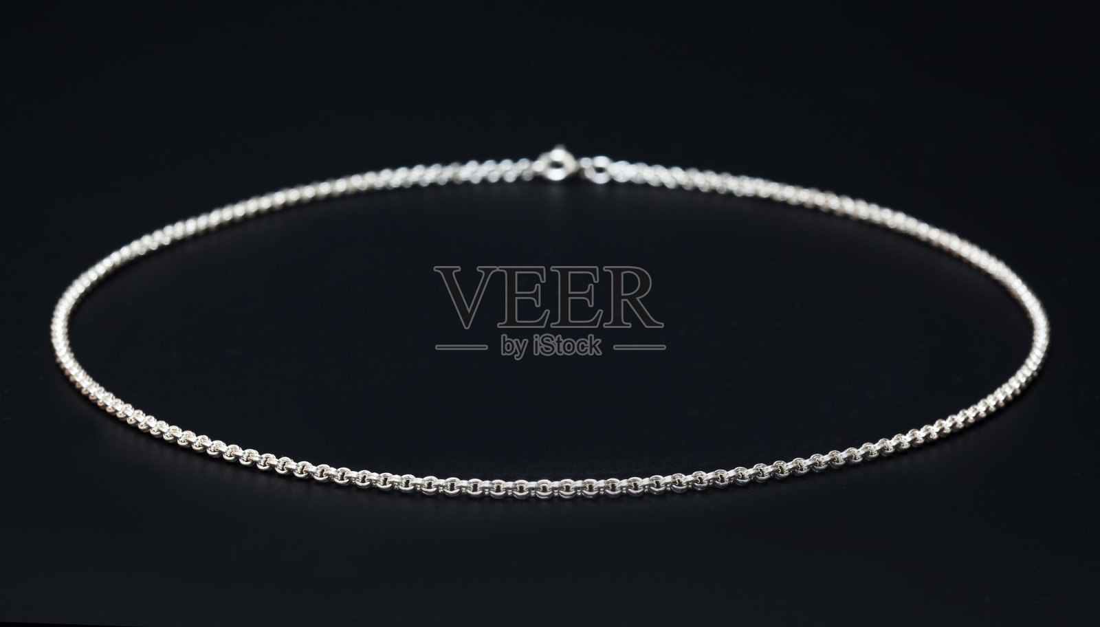 银项链照片摄影图片