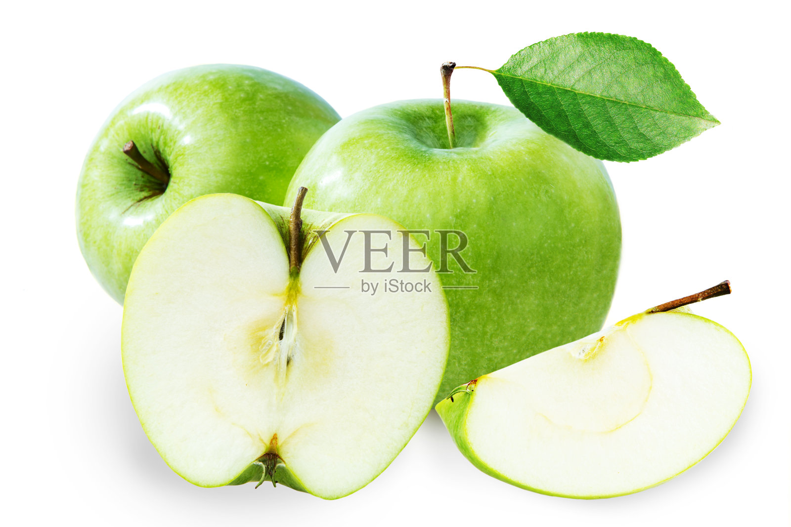 苹果孤立在白色背景上照片摄影图片