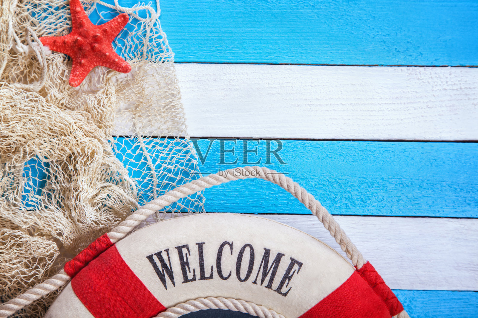 夏天海滩场景照片摄影图片