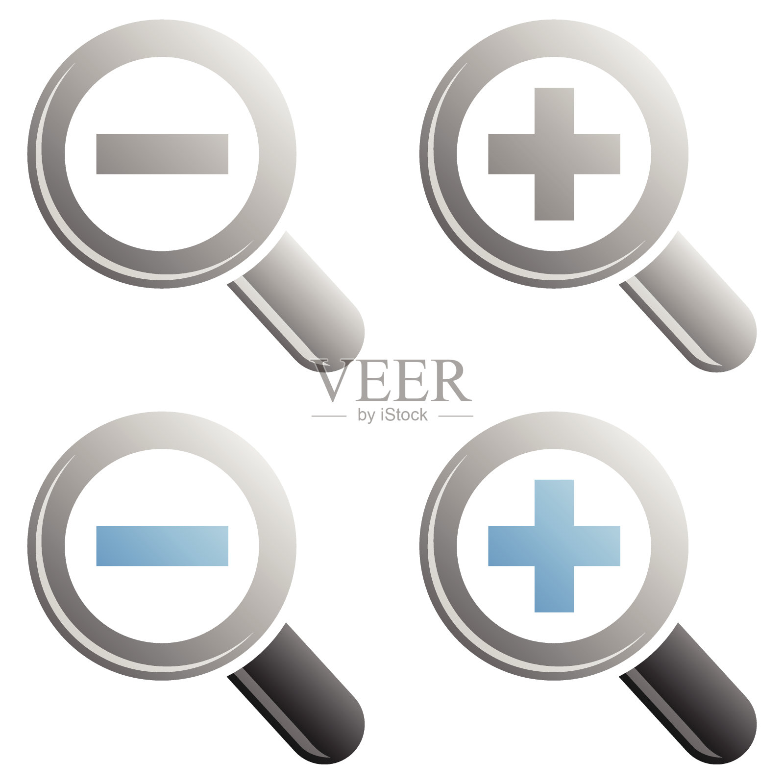 缩放图标图标素材