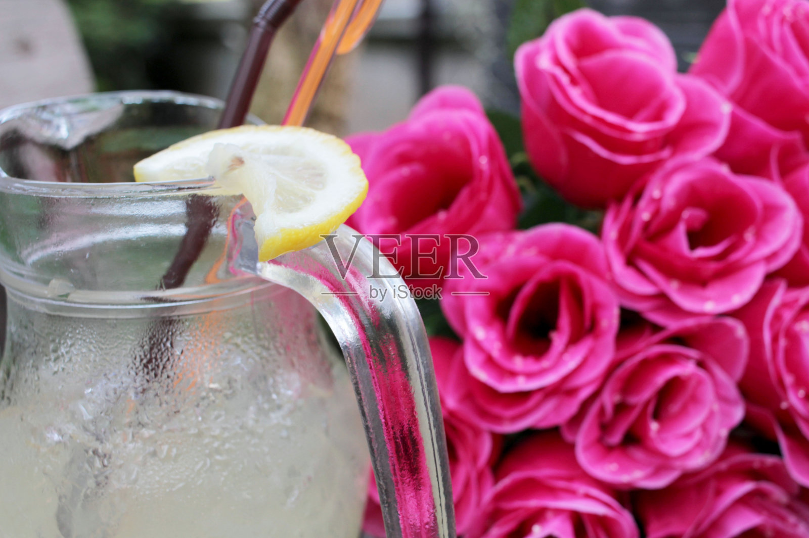 柠檬饮料照片摄影图片