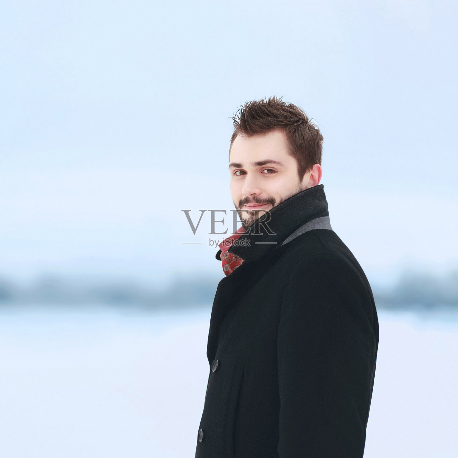 肖像帅气型男照片摄影图片