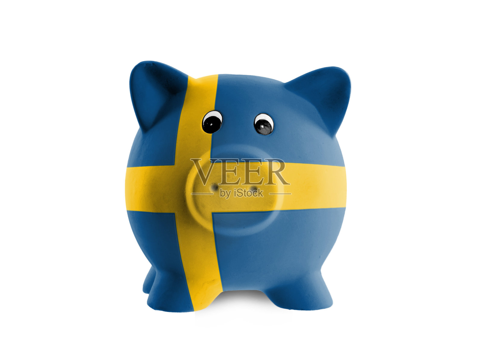 独特的粉红色陶瓷储蓄罐照片摄影图片