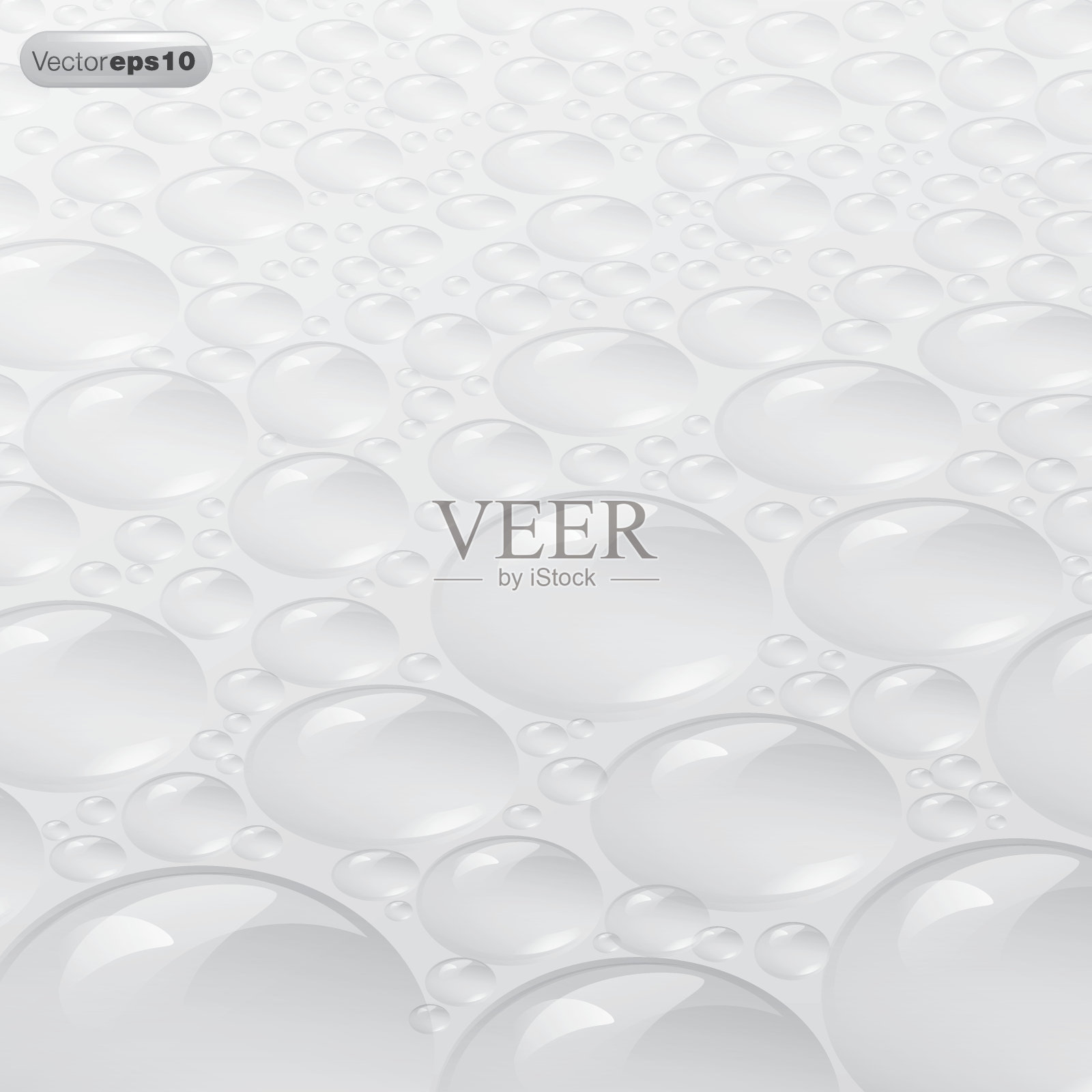 背景设计白色气泡矢量插画图片素材