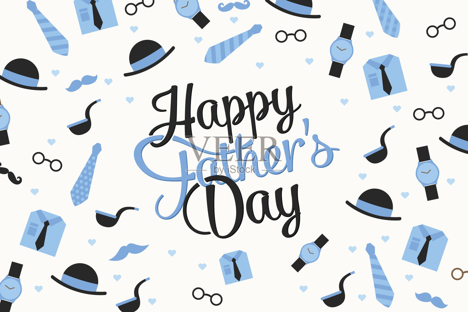 ´s父亲节快乐插画图片素材